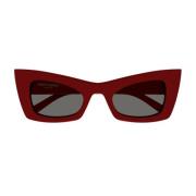 Rød Cat-Eye Solbriller Klassisk Modell