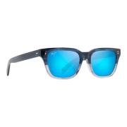 Blå Hawaii Solbriller Firkantet Gjennomsiktig