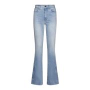 Blå Bootcut Denim Jeans