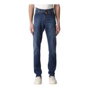 Herre 5-lomme Slim-Fit Jeans