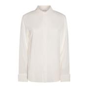 Hvit Skjorte Regular Fit Button-Down Krage