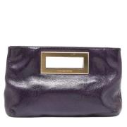 Pre-owned Leather clutches