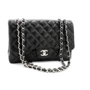 Pre-owned Svart skinn Chanel Flap Bag