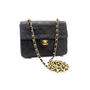 Pre-owned Svart skinn Chanel Flap Bag