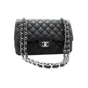 Pre-owned Svart skinn Chanel Flap Bag