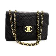 Pre-owned Svart skinn Chanel Flap Bag