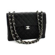 Pre-owned Svart skinn Chanel Flap Bag