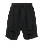 Sorte Bermuda Shorts med Stilig Design