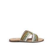 Pyntet Flat Sandal