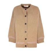 Brun Kimonoerme Cardigan Sweater