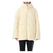 Lys Beige Quiltet Puffer Yttertøy