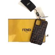 Pre-owned Brune Fendi Vesker i skinn