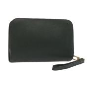 Pre-owned Leather clutches