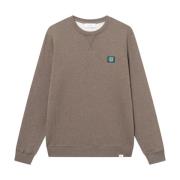 Grå Melange Grønn Pine Sweatshirt 2.0