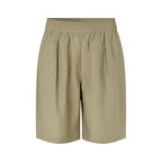 Vidbein høy midje shorts