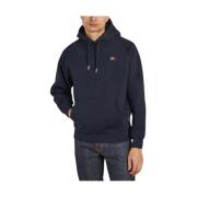 Catna Hoodie Navy Blue Bomull Polyester