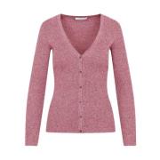 Luksuriøs Cashmere Silke Cardigan