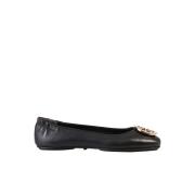 Metallplate Ballerina Flats