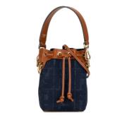 Pre-owned Denim fendi-bags