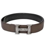 Pre-owned Leather belts