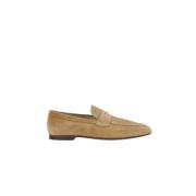 Beige Semskede Loafers