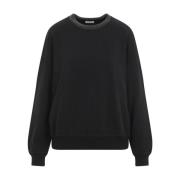 Svart Sweatshirt Hev Stil Aw24