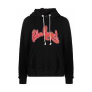 Dristig Logo Hoodie i Leende Oransje