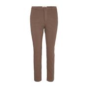 Taupe Slim-Fit Ankelbukser