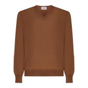 Brun Ull Crew-Neck Jumper