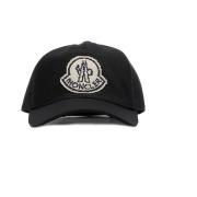 Svart Baseballcap med Frontlogo