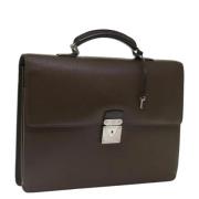 Pre-owned Leather briefcases