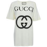 Pre-owned Hvit bomull Gucci topp