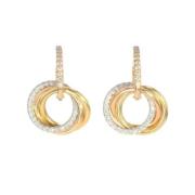 Pre-owned White Gold earrings