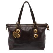 Pre-owned Leather totes