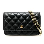 Pre-owned Leather chanel-bags