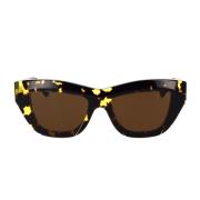 Cat-Eye Solbriller Bv1218S 002 Trendy Skulpturell