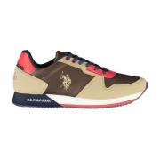 Elegant Brun Sports Sneakers