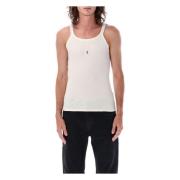 White Logo Tank Top Aw23