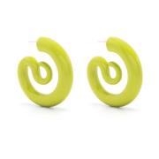 Serpent Hoops Øreringer Pistacchio Stil