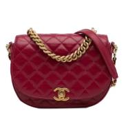 Pre-owned Leather chanel-bags