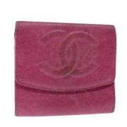 Pre-owned Leather wallets