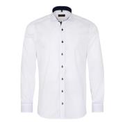 White Eterna Basic Slim Shirt L/S F132 Skjorter