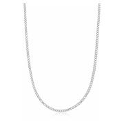 Men's Silver Cuban Link Chain in 3mm