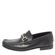 Pre-owned Leather flats