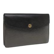 Pre-owned Leather clutches