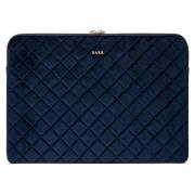 Velvet Quilted MAC Deksel Marineblå