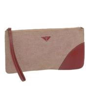 Pre-owned Canvas pouches