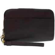 Pre-owned Leather clutches