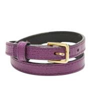 Pre-owned Leather bracelets