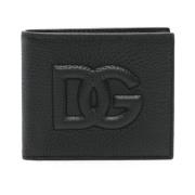 Logo Billfold Lommebok Svart Skinn